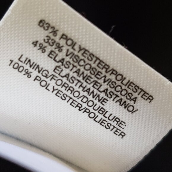 Nine West Open Front Blazer, Navy, Size Large - Picture 5 of 7